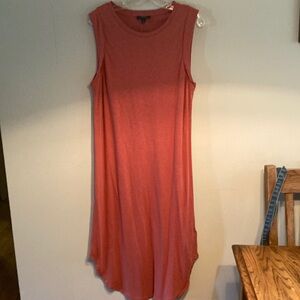 J. Crew tee shirt dress, medium, new with tags, coral
